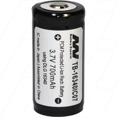 MI Battery Experts TB-16340IC07-BP1